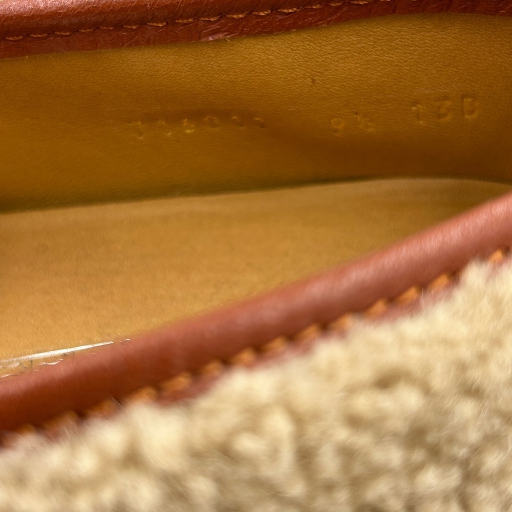 Men's Gucci, Fria horse bit wool loafers size 9.5 made in Italy - Picture 8 of 10
